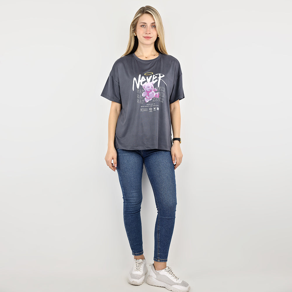 Short Sleeve T-Shirt – Playful Bear Print