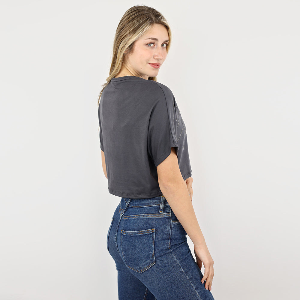 Cropped T-Shirt – Glamorous