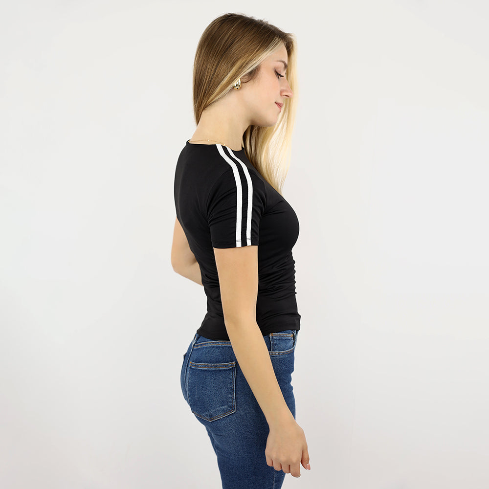 Short Sleeve Striped T-Shirt