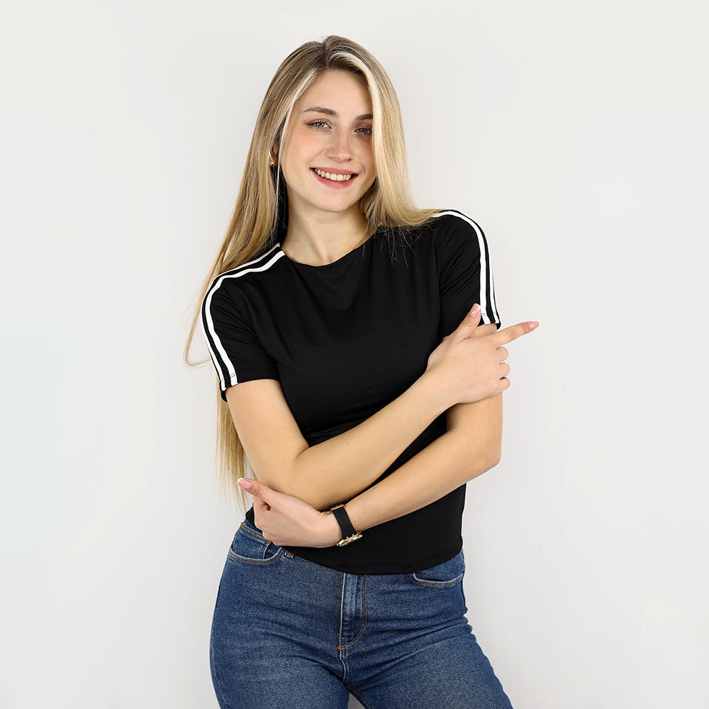 Short Sleeve Striped T-Shirt
