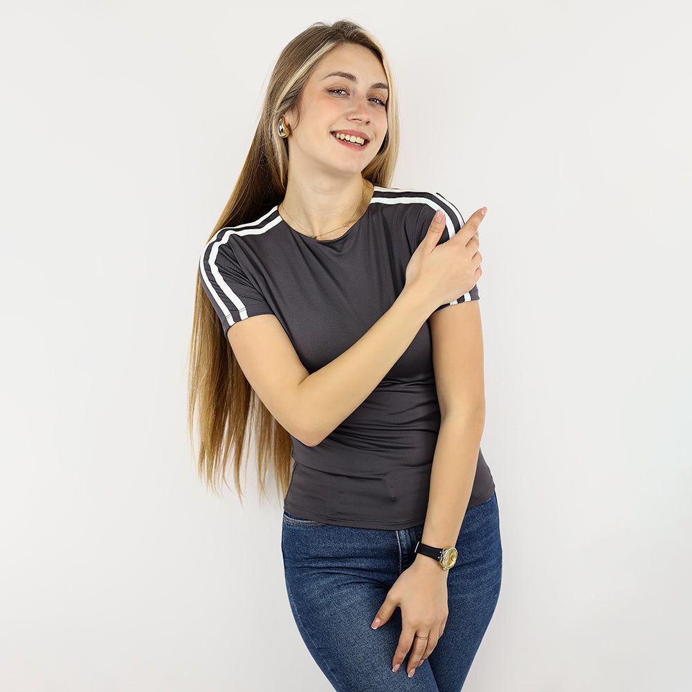 Short Sleeve Striped T-Shirt