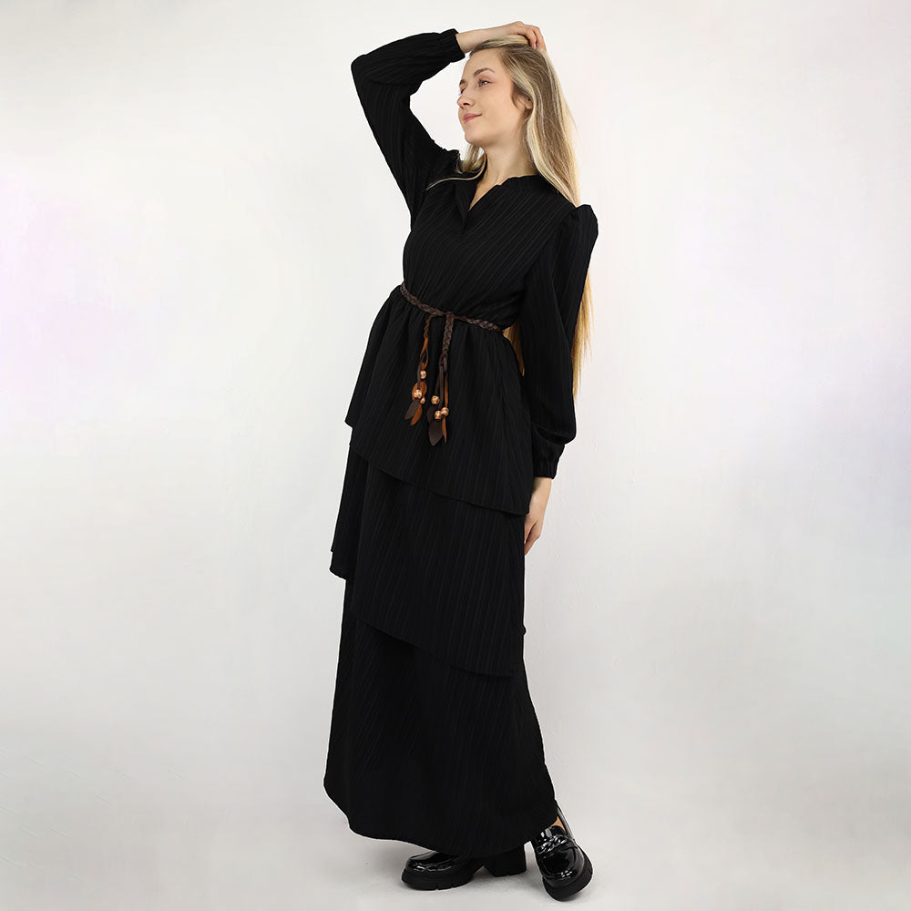 textured-tier-regular-fit-maxi-dress