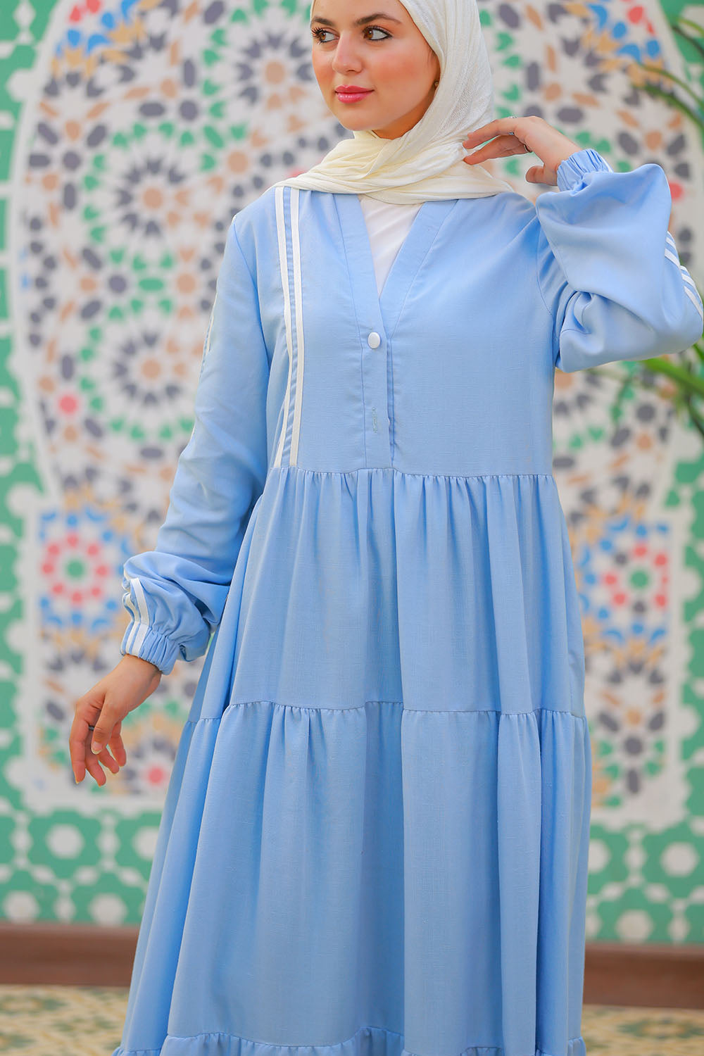 Long Sleeve Sporty Maxi Dress