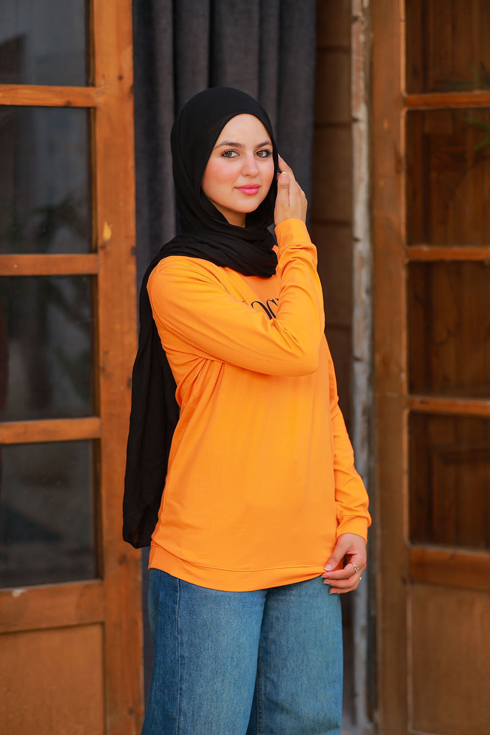 Long Sleeve T-Shirt – Vogue Print