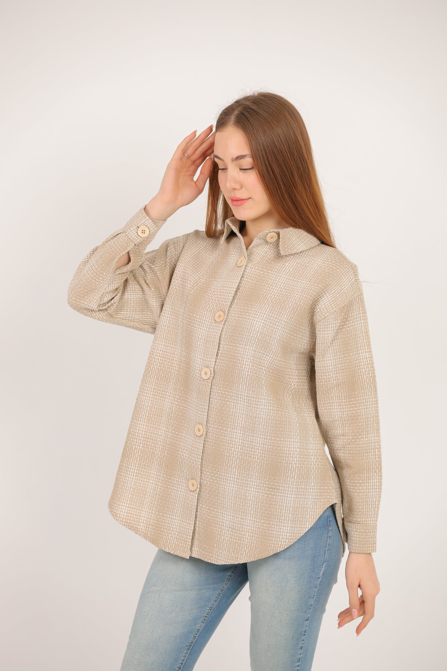 Classic Plaid Button-Up Shirt