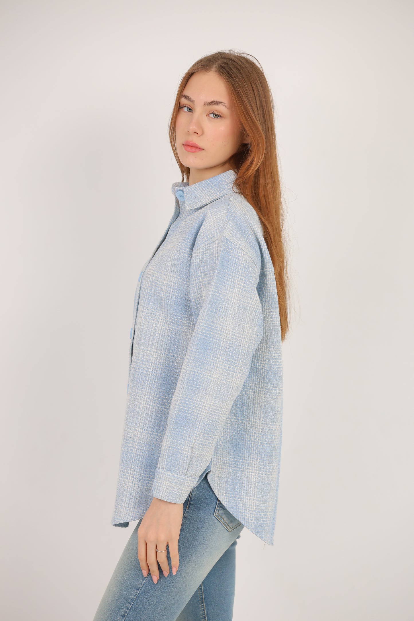 Classic Plaid Button-Up Shirt