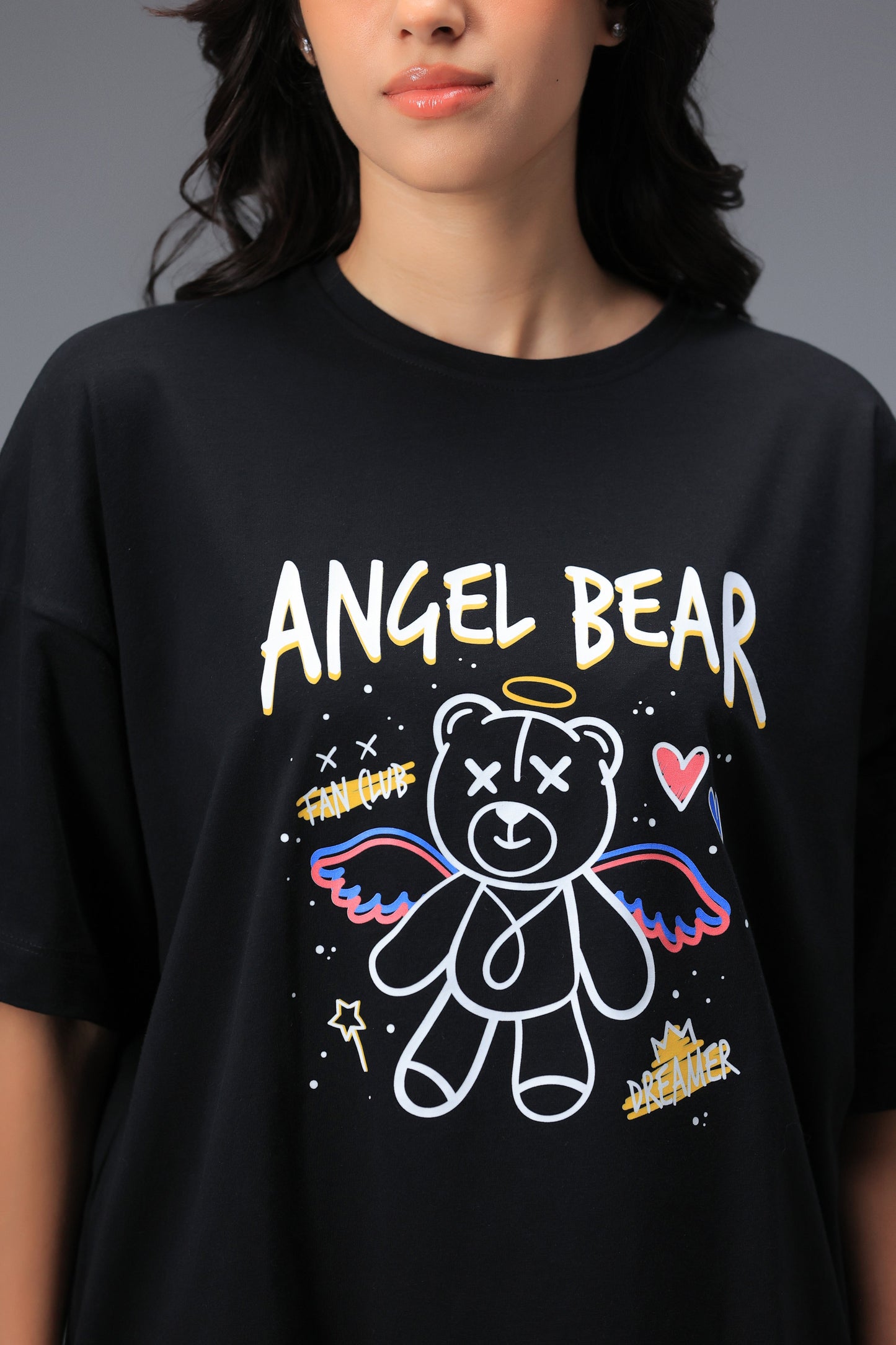 Angel Bear Oversized T-Shirt