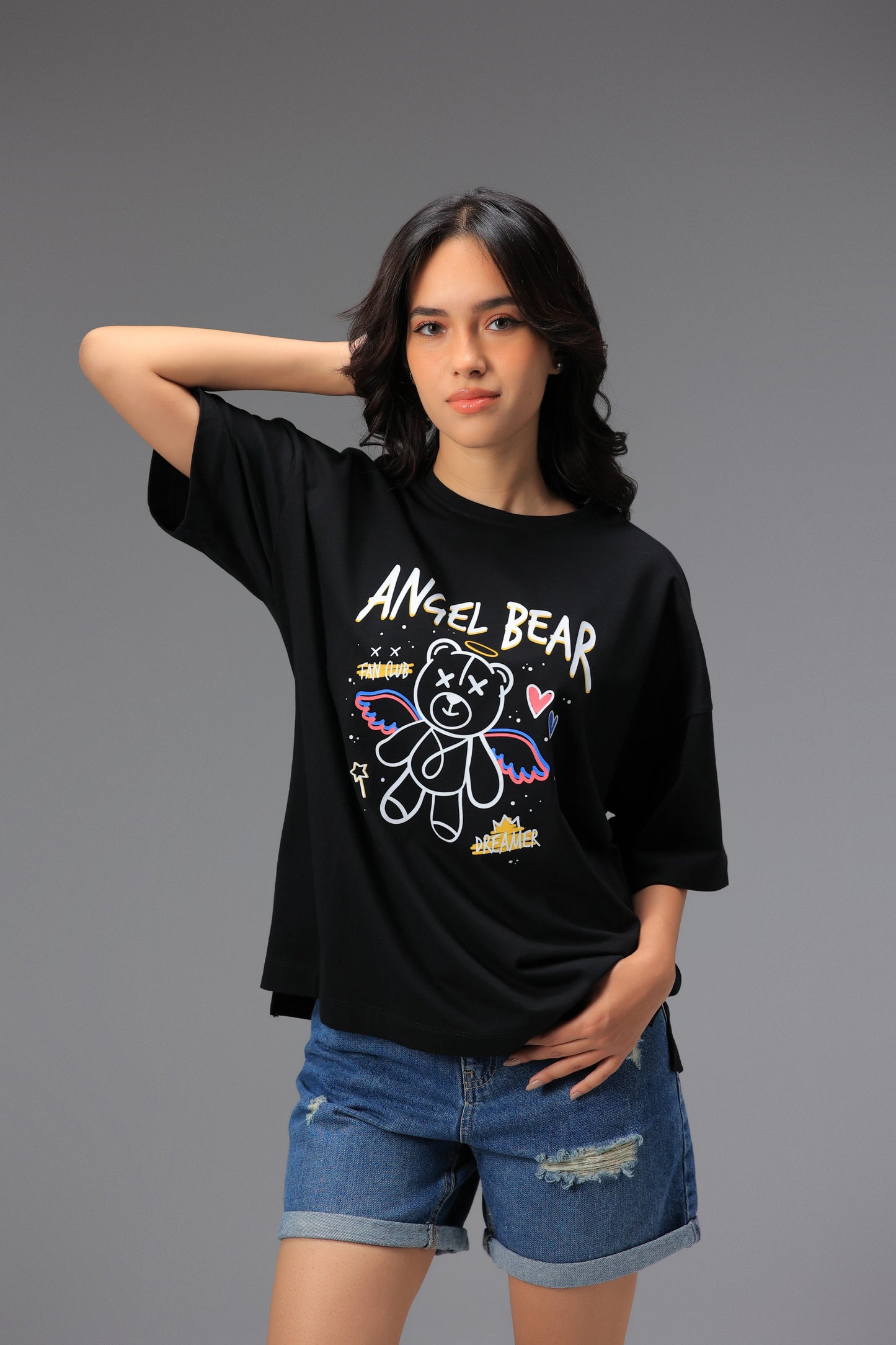 Angel Bear Oversized T-Shirt