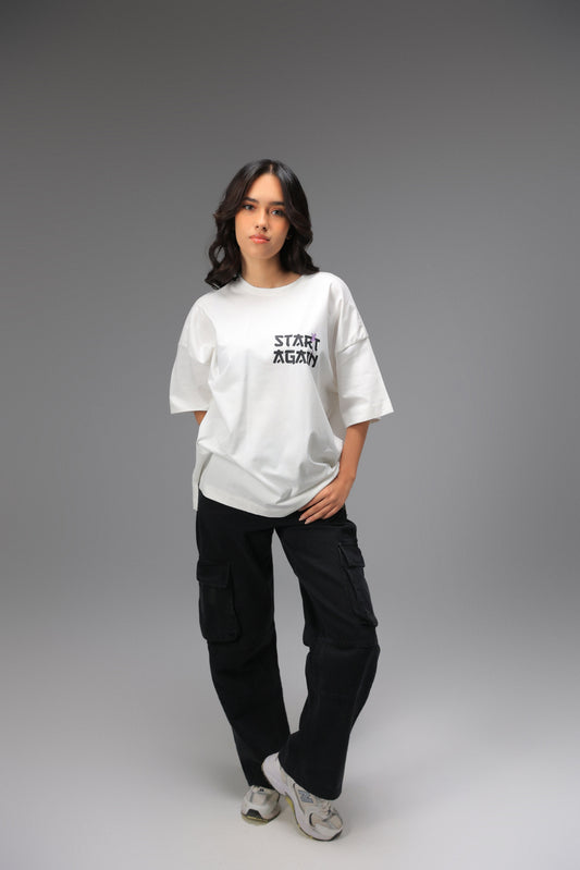 Start Again Oversized T-Shirt