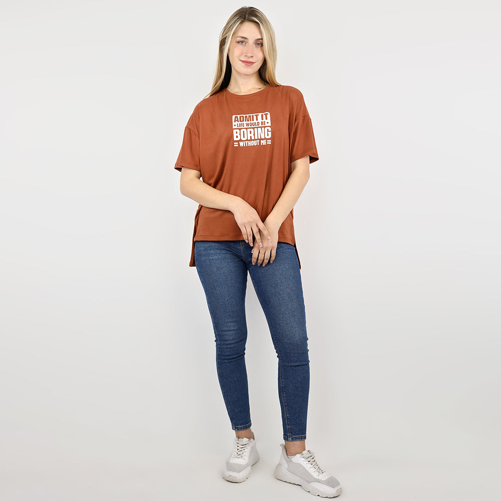 Short Sleeve T-Shirt – Bold Statement Print