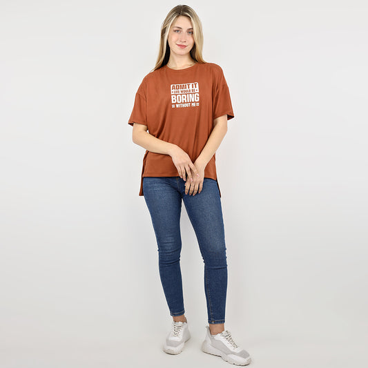 Short Sleeve T-Shirt – Bold Statement Print