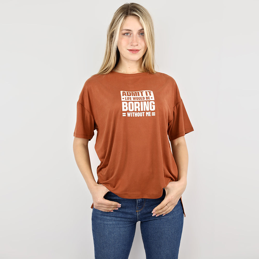 Short Sleeve T-Shirt – Bold Statement Print