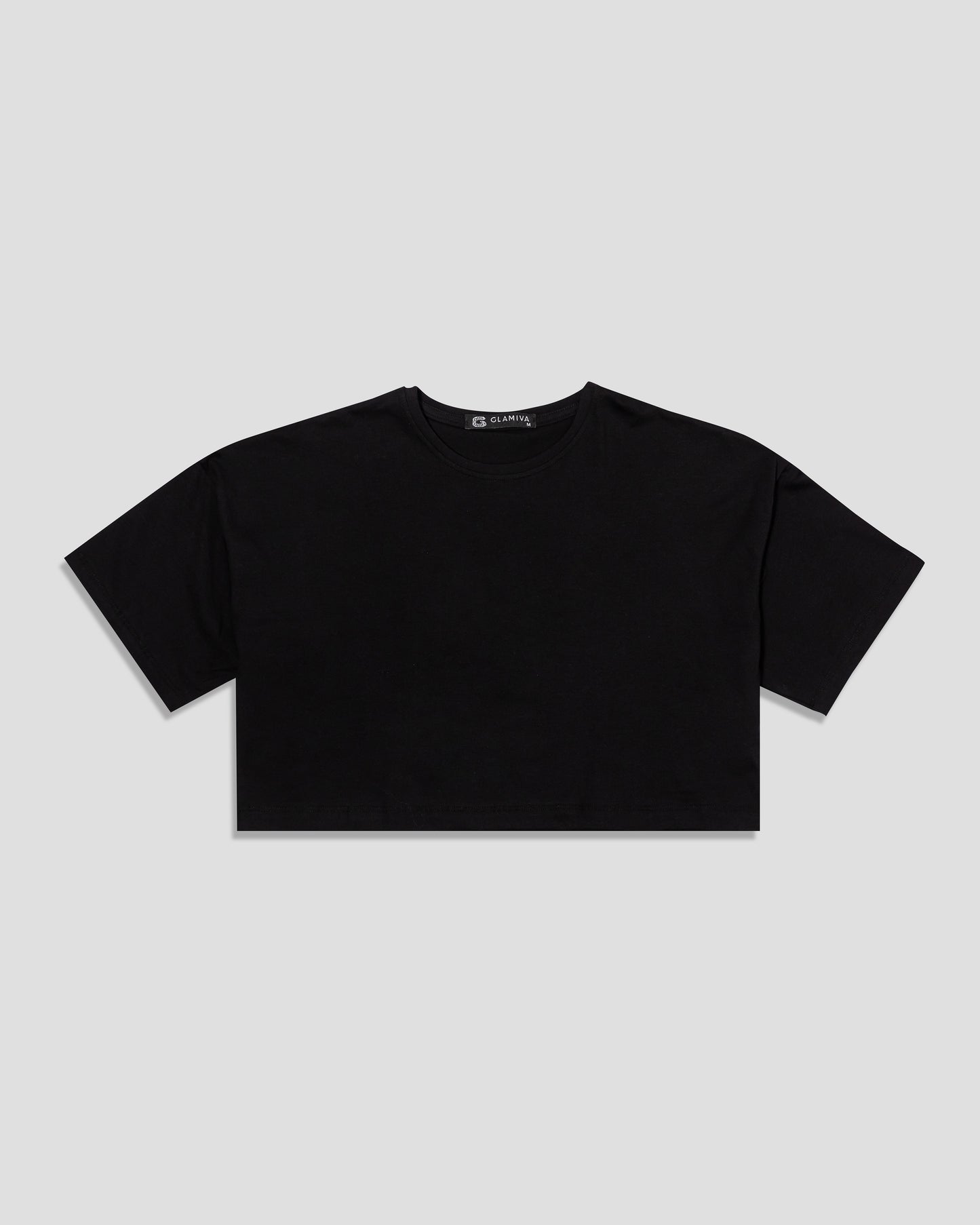 Basic Oversized Cropped T-shirt