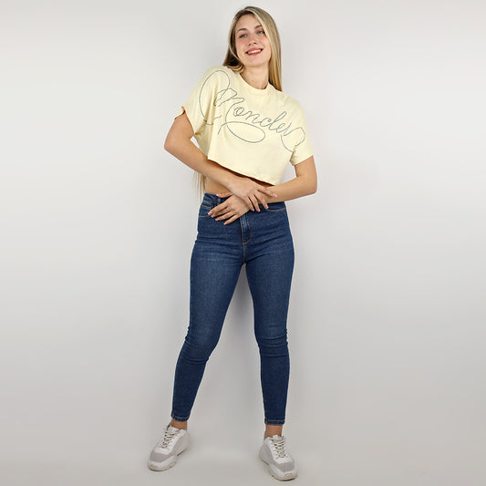 Cropped T-Shirt – Glamorous