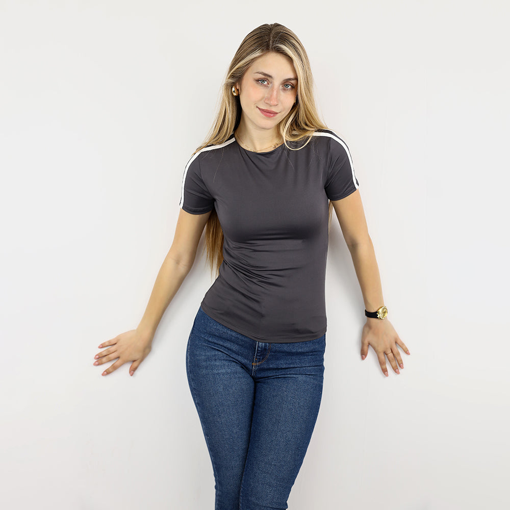 Short Sleeve Striped T-Shirt