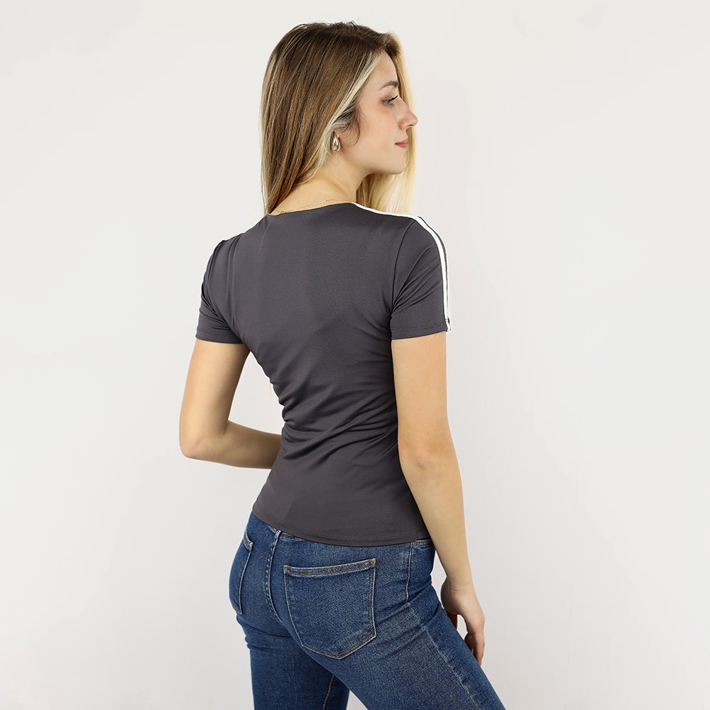 Short Sleeve Striped T-Shirt